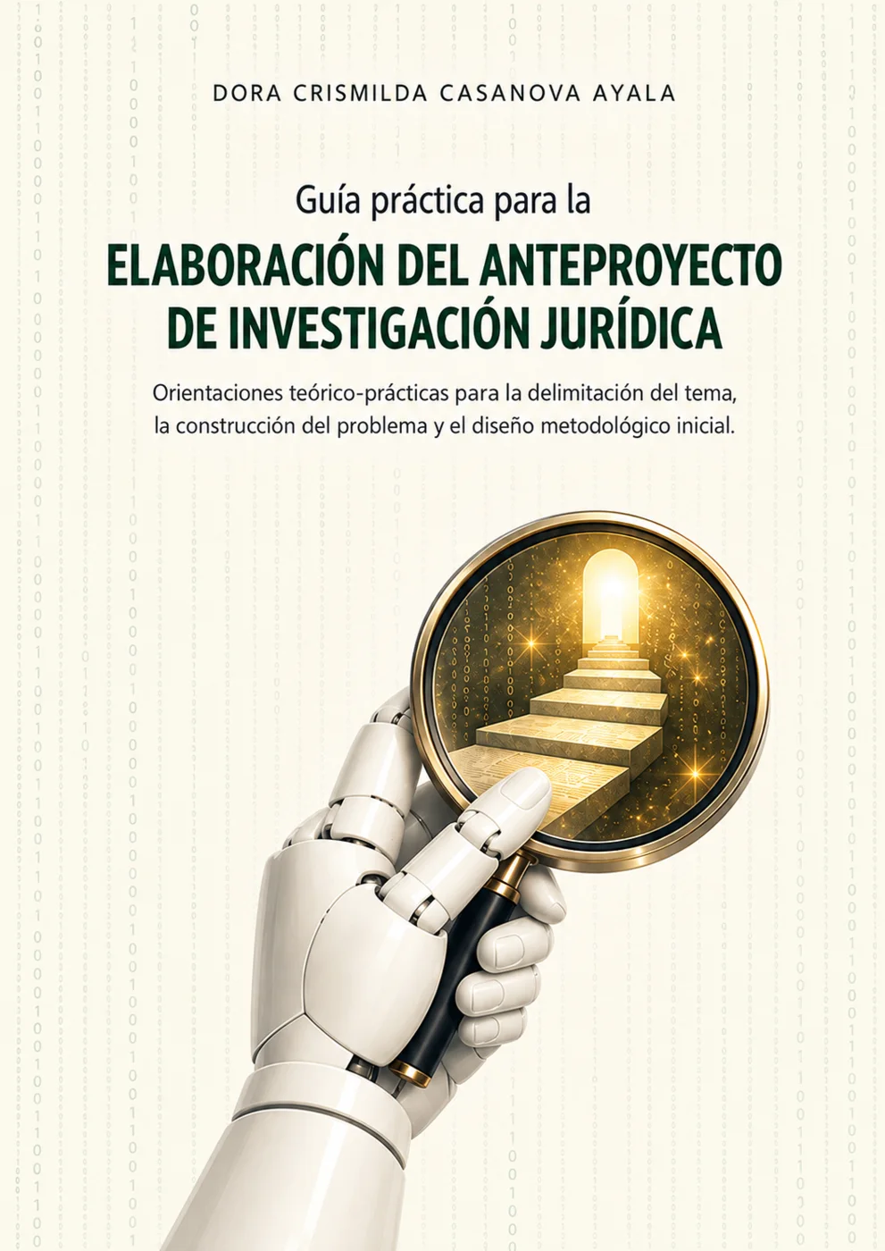 Portada de la Guía práctica para la elaboración del anteproyecto de investigación jurídica